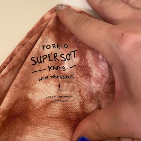 Torrid super soft tie dye dress - Picture 5 of 5